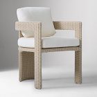 Westport Wicker Outdoor Barrel Dining Chair (Set of 2)