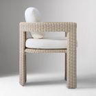 Westport Wicker Outdoor Barrel Dining Chair (Set of 2)