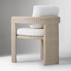 Westport Wicker Outdoor Barrel Dining Chair (Set of 2)