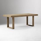 Portside Wood Outdoor Dining Table (76.5"&ndash;96") &amp; Porto Dining Chairs Set