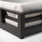 Telluride Aluminum Outdoor 3-Piece L-Shaped Sectional (113")