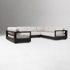 Telluride Aluminum Outdoor 6-Piece U-Shaped Sectional (149")