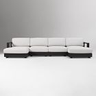 Telluride Aluminum Outdoor 4-Piece U-Shaped Sectional (149")