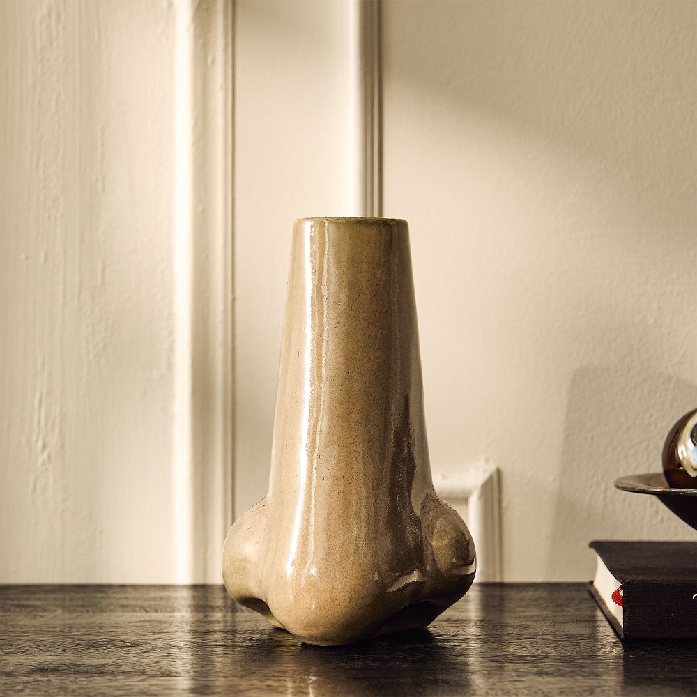 Halloween Frankenstein Nose Vase by West Elm