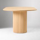 Ellington Oval Pedestal Dining Table (86")