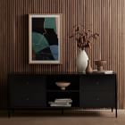 Bronzed Iron Media Console (70")