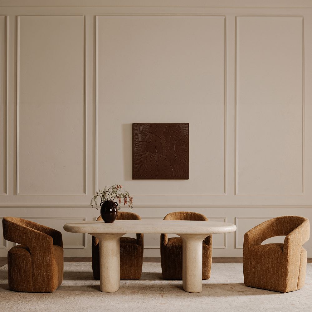 Gelston Indoor/Outdoor Oval Dining Table (78") by West Elm
