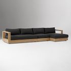 Telluride Outdoor 3-Piece Chaise Sectional (150")