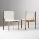 Portside Outdoor Extendable Dining Table (76.5"&ndash;106") &amp; Cusco Dining Chairs Set