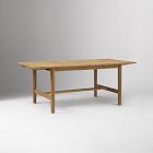 Hargrove Outdoor Extendable Dining Table (79"&ndash;109"), Benches &amp; Slope Chairs Set
