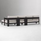 Caldera Aluminum Outdoor 3-Piece Chaise Sectional (135")