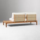 Catalina Outdoor Reversible Armless Sofa w/ Table (77")