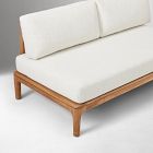 Catalina Outdoor Reversible Armless Sofa w/ Table (77")