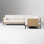 Ventura Aluminum Outdoor 3-Piece L-Shaped Sectional (102")