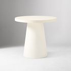 Concrete Indoor/Outdoor Pedestal Round Dining Table (32"&ndash;60")