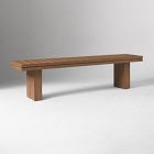 Collings Outdoor Terrawood Dining Bench (71")
