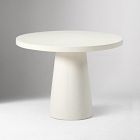 Concrete Indoor/Outdoor Pedestal Round Dining Table (32"&ndash;60")