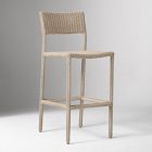 Westport Wicker Outdoor Slim Profile Bar Stool