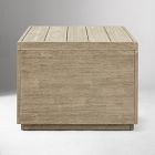 Volume Outdoor Square Storage Side Table (26")