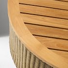 Cassis Outdoor Teak Storage Coffee Table (32")