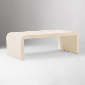 Syros Outdoor Waterfall Coffee Table - Modern Outdoor Style | West Elm