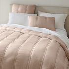 Open Box: European Flax Linen Comforter, King/Cal. King - Sandalwood
