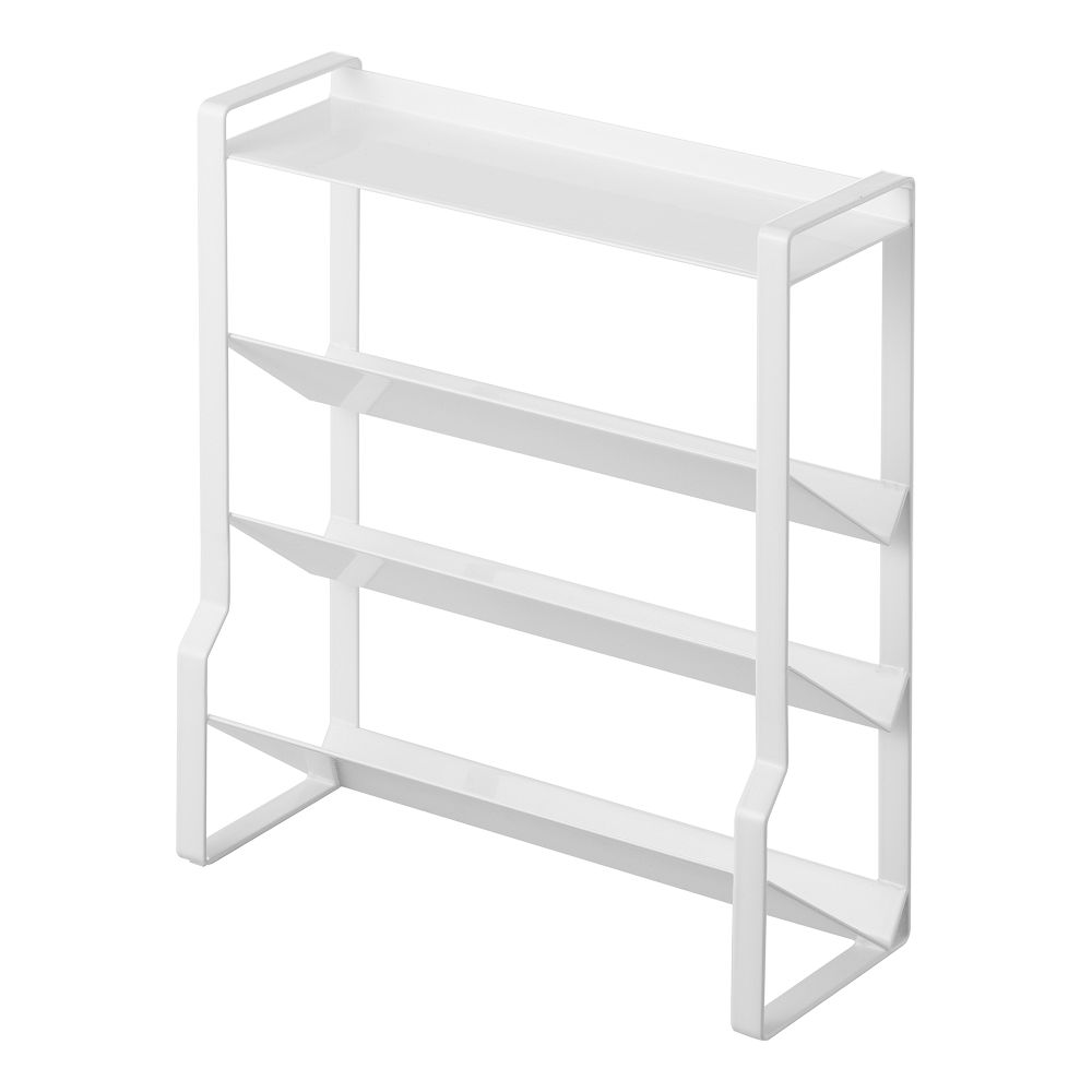 Yamazaki Four-Tier Slim Spice Rack - White