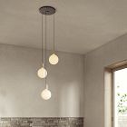Tala Triple Pendant w/ Voronoi Bulb (20")