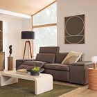 Thin Lines on Olive Green Framed Wall Art by Roseanne Kenny