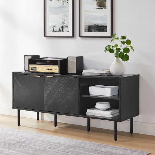 Crosley Brody Record Storage Sideboard (54") by West Elm