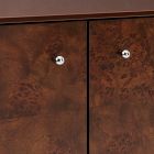 Broome Lacquer &amp; Burl Media Console (72")