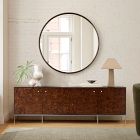 Broome Lacquer &amp; Burl Media Console (72")
