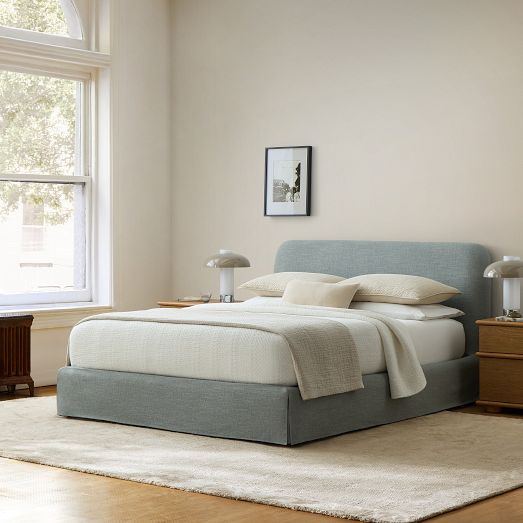 Noelle Slipcover Bed by West Elm