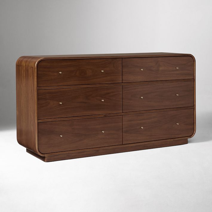 amazon brown dresser Rorie 6-Drawer (63