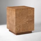 Somerset Burl Side Table (17")