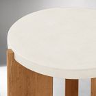 Cassian Concrete Top Side Table (20")