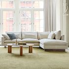 Harmony 2-Piece Bumper Chaise Sectional (112"&ndash;128")
