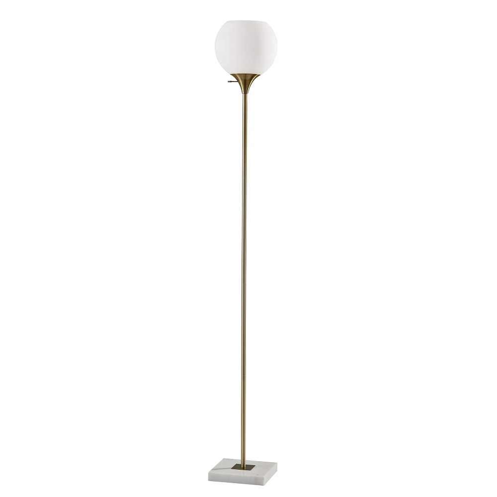 Slimline Torchiere Floor Lamp (71") by West Elm
