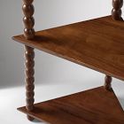 Pierce &amp; Ward Spindle Wood Plant Stand