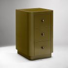 Open Box: Pierce & Ward Lacquered Nightstand (16") - Green