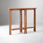 Pierce &amp; Ward Oval Wood Console (44")