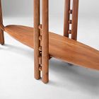 Pierce &amp; Ward Oval Wood Console (44")