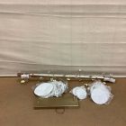 Open Box: Amara Ceramic Linear Chandelier (50") - Champagne, Ivory