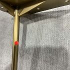 Open Box: Charley C-Side Table (19") - Walnut, Antique Brass