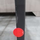 Open Box: Freeman Pivot Back Dining Chair - Performance Distressed Velvet Sand, Textured Antique Bronze