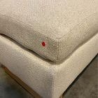 Open Box: Harmony Bench, Full/Queen - Performance Boucle Oatmeal, Blonde