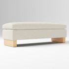 Open Box: Harmony Bench, Full/Queen - Performance Boucle Oatmeal, Blonde