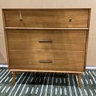Open Box: Mid-Century 3-Drawer Dresser (36") - Acorn