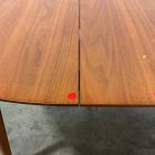 Open Box: Mid-Century Rounded Extendable Dining Table (42"-60" Seats 4-6) - Acorn