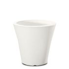 Lightweight Grooved Round Indoor/Outdoor Planters